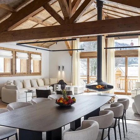 Alena Aux Gets - 6 Chambres, Sauna, Garage Prive