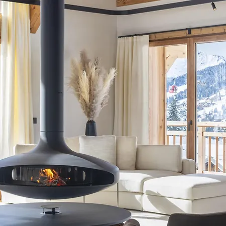 Alena Aux Gets - 6 Chambres, Sauna, Garage Prive Chalet