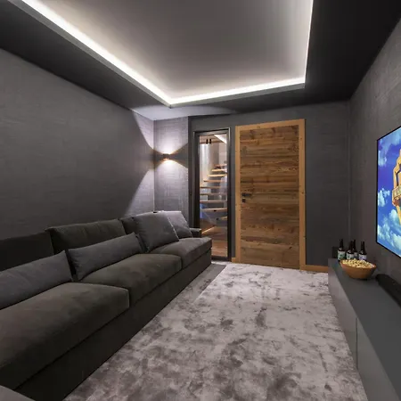 Alena Aux Gets - 6 Chambres, Sauna, Garage Prive Chalet